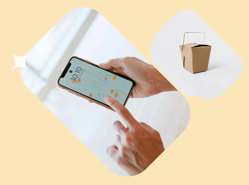 Hungry Hop easy 3 step order