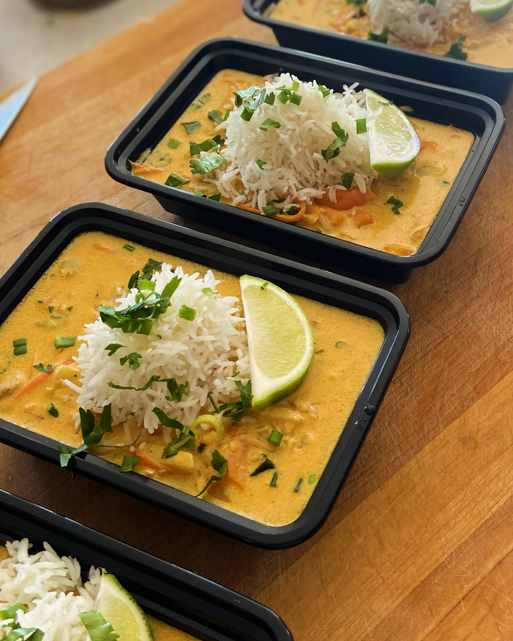 Yellow Coconut Curry with Chicken