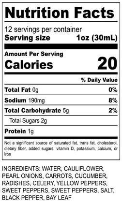 Giardiniera - Italian Pickle